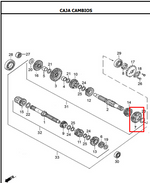 Cargar imagen en el visor de galería, PINON ES 2DA 31T TTR150/NE150 ORIGINAL - Mundimotos