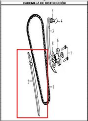 GUIA CADENILLA XM180 ORIGINAL - Mundimotos