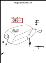 Cargar imagen en el visor de galería, TAPA GAS AK125SL/EVO/NE ORIGINAL - Mundimotos