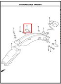 DIRECCIONAL RR RH AK125SL/AK200 ORIGINAL - Mundimotos