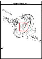 Cargar imagen en el visor de galería, CAMPANA FR 125SL/NKDR ORIGINAL - Mundimotos