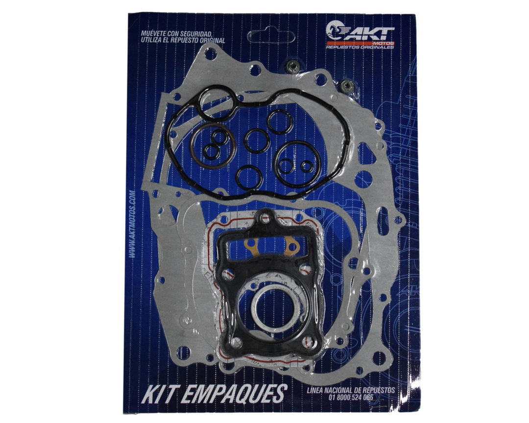 KIT EMPAQUE COMP. SL/TT125/EVO/NKD ORIGINAL - Mundimotos