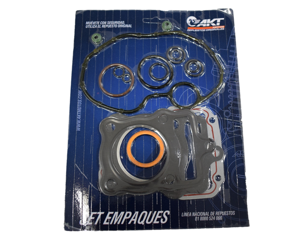 KIT EMPAQUE MEDIO AK125/EVO125 ORIGINAL - Mundimotos
