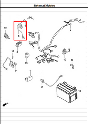 SWITCH ENCEND DYNAMIC/JET4/5 ORIGINAL - Mundimotos