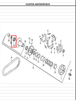 Cargar imagen en el visor de galería, BALINERA 6902U POLEA FJ AGLITY ORIGINAL - Mundimotos