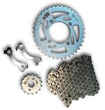 Cargar imagen en el visor de galería, KIT ARRASTRE 15/38 AK125SL/NKD NACIONAL - Mundimotos