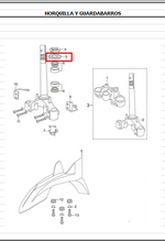 Load image into Gallery viewer, G/POLVO CUNA DIREC XM180/200 ORIGINAL - Mundimotos