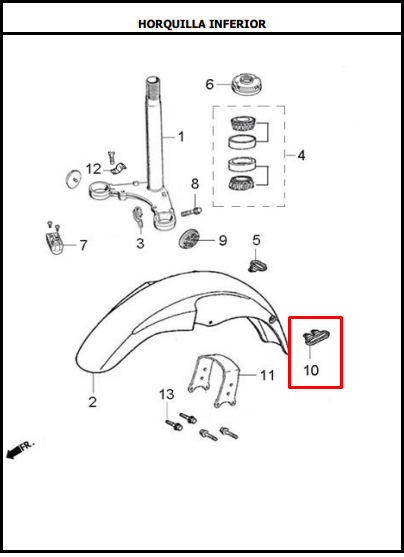 GUIA CABLE SL125 ORIGINAL - Mundimotos