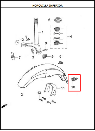 GUIA CABLE SL125 ORIGINAL - Mundimotos