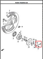 Cargar imagen en el visor de galería, TENSOR CADENA AK125 ORIGINAL - Mundimotos