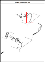 Cargar imagen en el visor de galería, SWITCH STOP FR AK125 ORIGINAL - Mundimotos