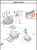 Load image into Gallery viewer, ORING TAPA CULATA AK125 ORIGINAL - Mundimotos