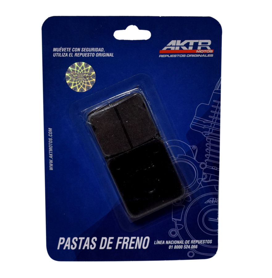 Pastilla freno delant Akt Rr180Xm original - genuine parts - Mundimotos
