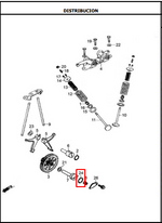 Cargar imagen en el visor de galería, ORING 20X2.5 ARBOL 125S/TT/TTR ORIGINAL - Mundimotos