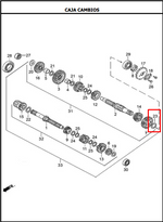 Load image into Gallery viewer, ARANDELA 20X26X1.5 ES NKD/TTRR ORIGINAL - Mundimotos