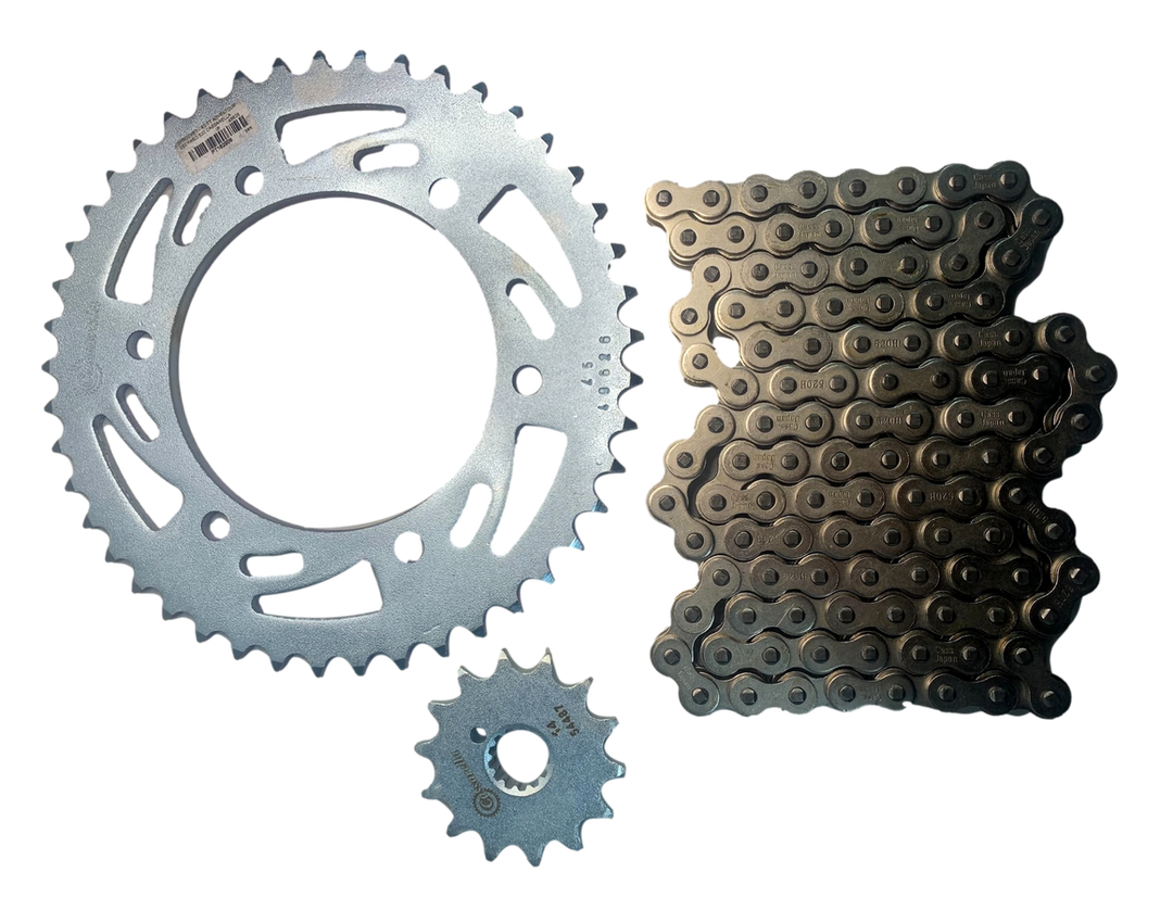 KIT ARRASTRE 14/45 TT250 NACIONAL - Mundimotos