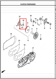 ROLLER SET X 6 JET4/DYNAMIC MN ORIGINAL - Mundimotos