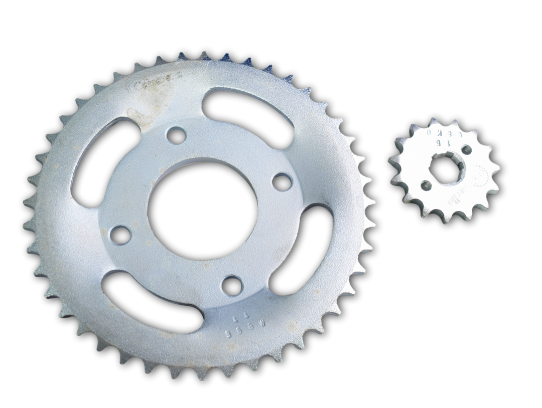 Kit Sprocket Akt Ak200 15/44 Generico Cassarella - Mundimotos