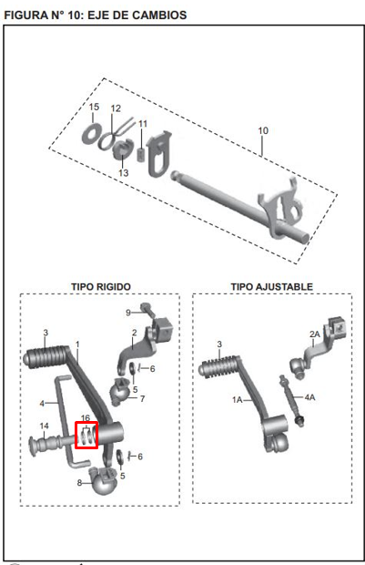 ORING (2) EJE CAMBIOS DISC125 ORIGINAL - Mundimotos