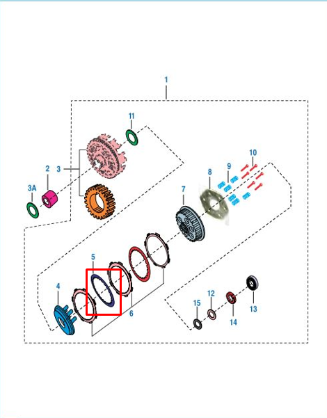 DISCO SEPARADOR (3)0(4) BOXER ORIGINAL - Mundimotos