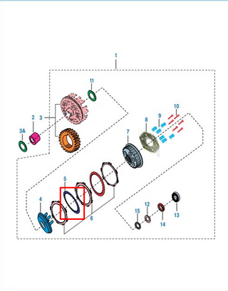 DISCO SEPARADOR (3)0(4) BOXER ORIGINAL - Mundimotos