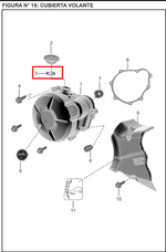 Cargar imagen en el visor de galería, ORING TAPON TIEMPO DISCOVER 125 ST ORIGINAL - Mundimotos