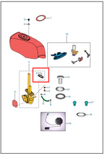 Cargar imagen en el visor de galería, EMP GRIFO GAS/BOXERUG/PULSAR 180 UG ORIGINAL - Mundimotos