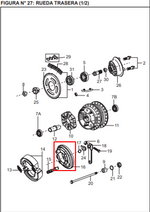 Load image into Gallery viewer, PORTA BANDA RR PULSAR 180 DTSI ORIGINAL - Mundimotos
