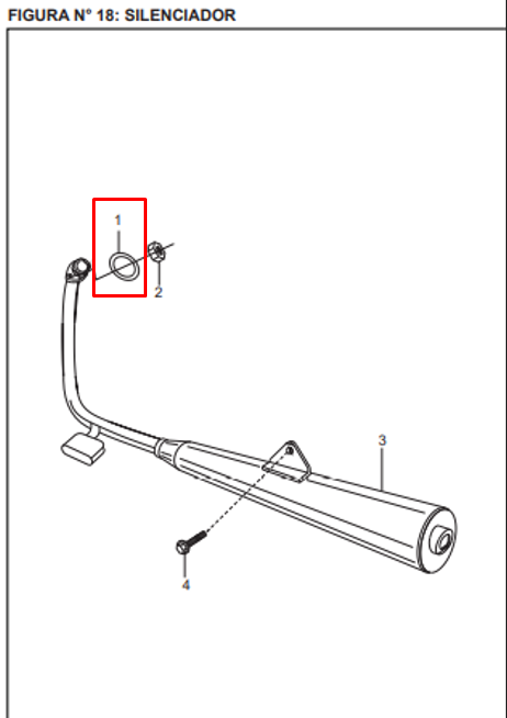 EMPAQUE MOFLE BOXER/PLATINO 100 ORIGINAL - Mundimotos