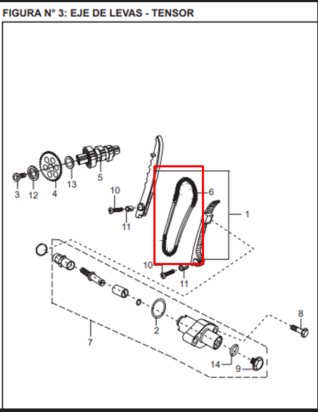 CADENILLA 25HX88L BOXER/PLATINO 100 ORIGINAL - Mundimotos