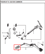 Cargar imagen en el visor de galería, CAUCHO PEDAL CAMBIOS PULSAR ORIGINAL - Mundimotos
