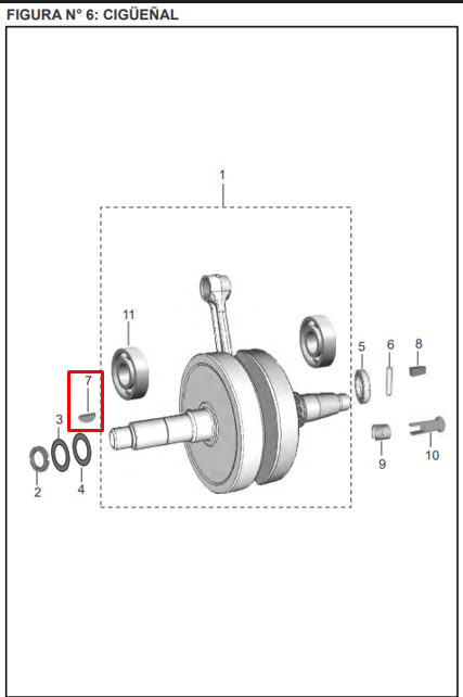 CUNAS CIGUENAL RH BOXER/BYK ORIGINAL - Mundimotos