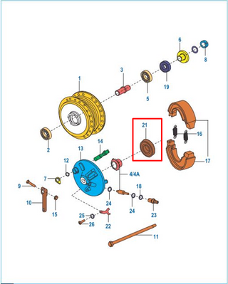 RETEN 43-58-07 BOXER ORIGINAL - Mundimotos