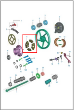 Load image into Gallery viewer, CAUCHO CAMPANA (4) BOXER/DISCOVER 100 ORIGINAL - Mundimotos