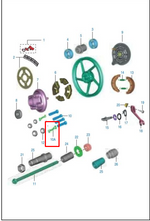 Cargar imagen en el visor de galería, ARANDELA PINDORA SPROKET (2) BOXER ORIGINAL - Mundimotos