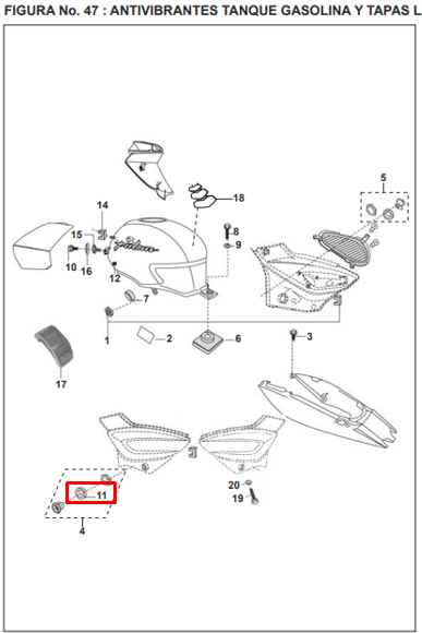 CAUCHO SWITCH TAPA BOXER/PLATINO ORIGINAL - Mundimotos
