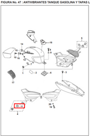 CAUCHO SWITCH TAPA BOXER/PLATINO ORIGINAL - Mundimotos