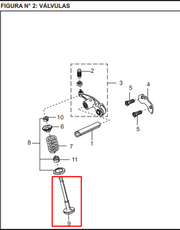 KIT VALVULAS BOXER/PLATINO 100 ORIGINAL - Mundimotos
