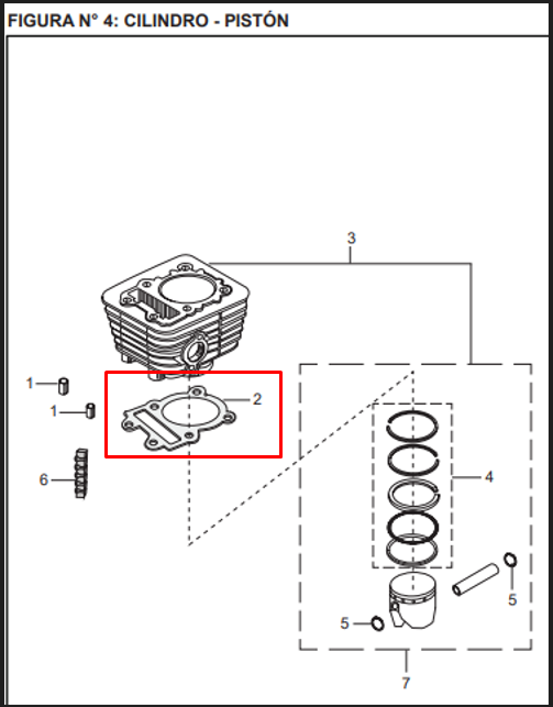 KIT MEDIO EMPA. BOXER/PLATINO 100 ORIGINAL - Mundimotos