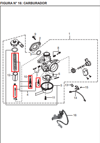KIT BOQUEREL BOXER S1D ORIGINAL - Mundimotos