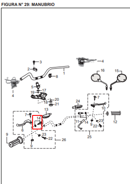 TENSOR KIT MANIGUETA BOXER ORIGINAL - Mundimotos