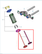 Load image into Gallery viewer, KIT VALVULAS BOXER CT 102/ES/KS/PLATINO 110 CBS/LEXUS ORIGINAL - Mundimotos