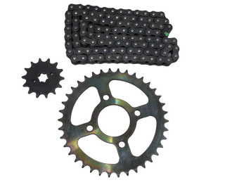 KIT ARRASTRE 14/38 PULSAR200 PPP ORIGINAL - Mundimotos