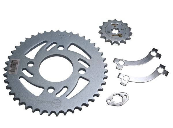 Kit Sprocket 15/43 Bajaj PULSAR 135 Cadena 428 Generico Cassarella - Mundimotos