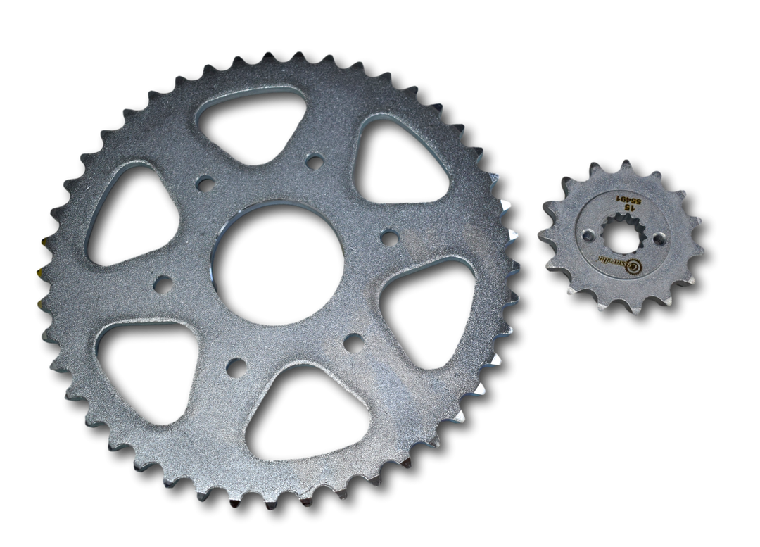 KIT SPROKET 15/45 DOMINAR NACIONAL - Mundimotos