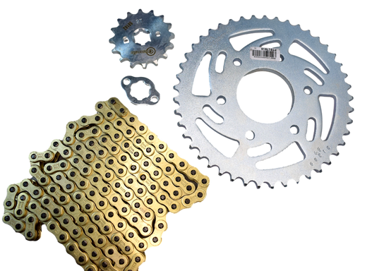 Kit Arrastre PULSAR 200 NS Generico Cassarella Nacional (16/45 Dientes - Paso 428) GENERICO