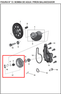 KIT RETEN BOMBA AGUA PULSAR 200 NS/AS/DUKE200/SVARTPILEN200 ORIGINAL - Mundimotos