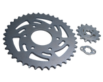 Cargar imagen en el visor de galería, Kit sprocket 39/14 bajaj PULSAR 200 NS generico cassarella - Mundimotos