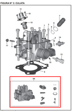 Cargar imagen en el visor de galería, CULATA COMPLETA PULSAR NS 200/BS IV/PRO ORIGINAL - Mundimotos