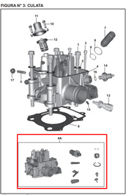 CULATA COMPLETA PULSAR NS 200/BS IV/PRO ORIGINAL - Mundimotos